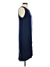 LA Made Solid Blue Casual Dress Size S - photo 4