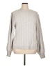 Love Scarlett Houndstooth Silver Pullover Sweater Size XL - photo 1