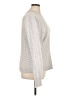 Love Scarlett Houndstooth Silver Pullover Sweater Size XL - photo 4