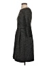 Merona Stripes Gray Black Casual Dress Size S - photo 5
