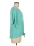 Brenda's Teal Short Sleeve Top Size M - photo 4