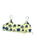 PacSun Floral Yellow Swimsuit Top Size L - photo 1