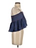 Thierry Colson Blue Sleeveless Blouse Size XS - photo 4