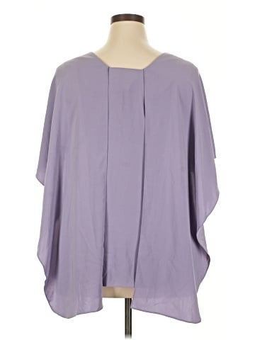 H By Halston Short Sleeve Blouse (view 2)