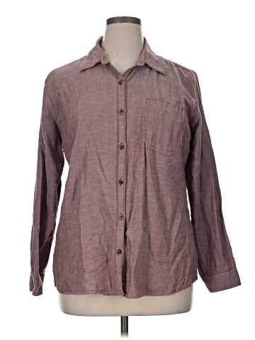 Dickies Long Sleeve Button-Down Shirt (view 1)