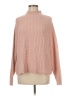 Time and Tru Pink Turtleneck Sweater Size M - photo 1