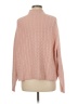 Time and Tru Pink Turtleneck Sweater Size M - photo 2