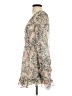 Saints + Secrets 100% Polyester Paisley Tan Cocktail Dress Size S - photo 5
