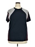 ASOS Color Block Blue Active T-Shirt Size 3X - photo 1