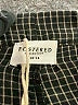 Assorted Brands 100% Cotton Houndstooth Gray Casual Pants Size 13 - photo 7