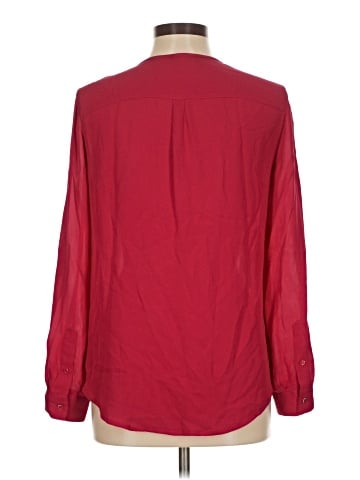 Joie Long Sleeve Silk Top (view 2)