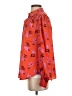 Ann Taylor 100% Polyester Print Red Long Sleeve Blouse Size S - photo 5