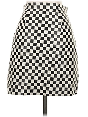 Daisy Street Faux Leather Skirt (view 2)