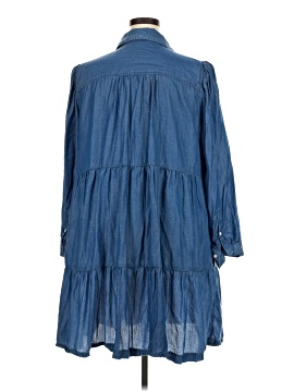 white christmas dresses Summer Nights Denim Corset Mini Dress – Ivy & Olive Boutique main image 0
