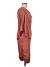 Lush Solid Brown Cocktail Dress Size L - photo 4