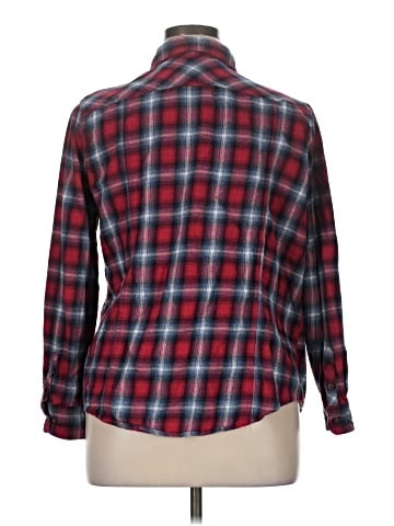 Blue Mountain Long Sleeve Button-Down Shirt (view 2)