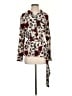 Ganni Burgundy Long Sleeve Blouse Size EU 36 / US 6 - photo 1