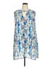 Janette Plus 100% Polyester Paisley Blue Casual Dress Size 3X - photo 1