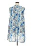 Janette Plus 100% Polyester Paisley Blue Casual Dress Size 3X - photo 2