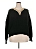 Shein Curve 100% Polyester Black Pullover Sweater Size 18 Plus (3) - photo 1
