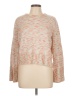 LC Lauren Conrad Tweed Orange Pullover Sweater Size L - photo 1