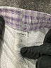 Carter's 100% Polyester Checkered-gingham Purple Board Shorts Size 3T - photo 3