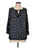 Max Jeans Blue 3/4 Sleeve Blouse Size L - photo 1