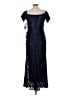 Xscape Blue Cocktail Dress Size 12 (petite) - photo 2