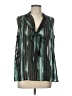 Daisy Fuentes 100% Polyester Teal Sleeveless Blouse Size L - photo 1
