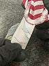 Pomander Place Stripes Red 3/4 Sleeve Button-Down Shirt Size XS - photo 8