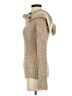 J.J. ALWAYS Tweed Tan Turtleneck Sweater Size S - photo 5