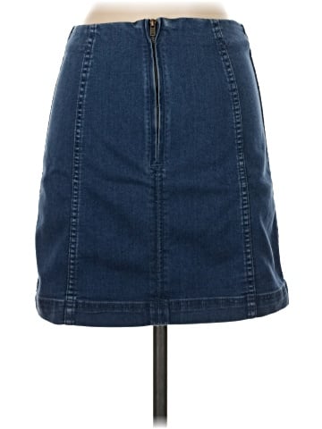 Free People Denim Skirt (view 2)
