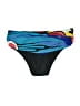 Venus Graphic Black Swimsuit Bottoms Size 6 - photo 1