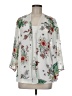 Torrid 100% Polyester Floral White 3/4 Sleeve Blouse Size Med - Lg Plus (00) - photo 1