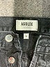 AGOLDE 100% Cotton Black Jeans Size 24 waist - photo 3