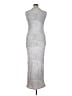 Boohoo Silver Cocktail Dress Size 14 - photo 2