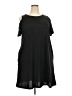 Nemidor 100% Polyester Solid Black Casual Dress Size 20 - photo 1