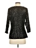 Vince Camuto Black 3/4 Sleeve Top Size S - photo 2