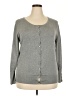 Isabella Rodriguez Gray Cardigan Size 2X - photo 1