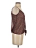 Kirra 100% Polyester Burgundy Sleeveless Blouse Size S - photo 4