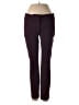 Ann Taylor LOFT Metallic Burgundy Ivory Active Pants Size 2 - photo 1