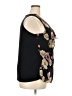 East Adeline Black Sleeveless Blouse Size 2X - photo 4