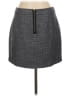 Gap Chevron-herringbone Gray Casual Skirt Size 8 - photo 2