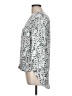 Tart 100% Polyester Animal Print Silver 3/4 Sleeve Blouse Size L - photo 5