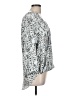 Tart 100% Polyester Animal Print Silver 3/4 Sleeve Blouse Size L - photo 4