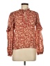 Intermix Red Long Sleeve Blouse Size M - photo 1