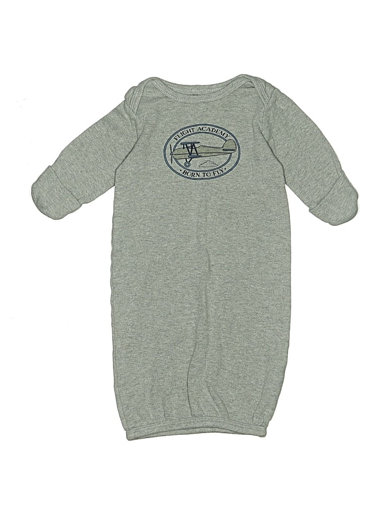 Pre-owned Hb Babies' 3/4 Sleeve Top Gray Tops
