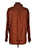 Umgee 100% Polyester Animal Print Brown Long Sleeve Blouse Size M - photo 2