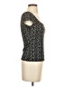 Shein Black Short Sleeve Top Size S - photo 4