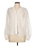 Ann Taylor LOFT Ivory Long Sleeve Blouse Size L - photo 1